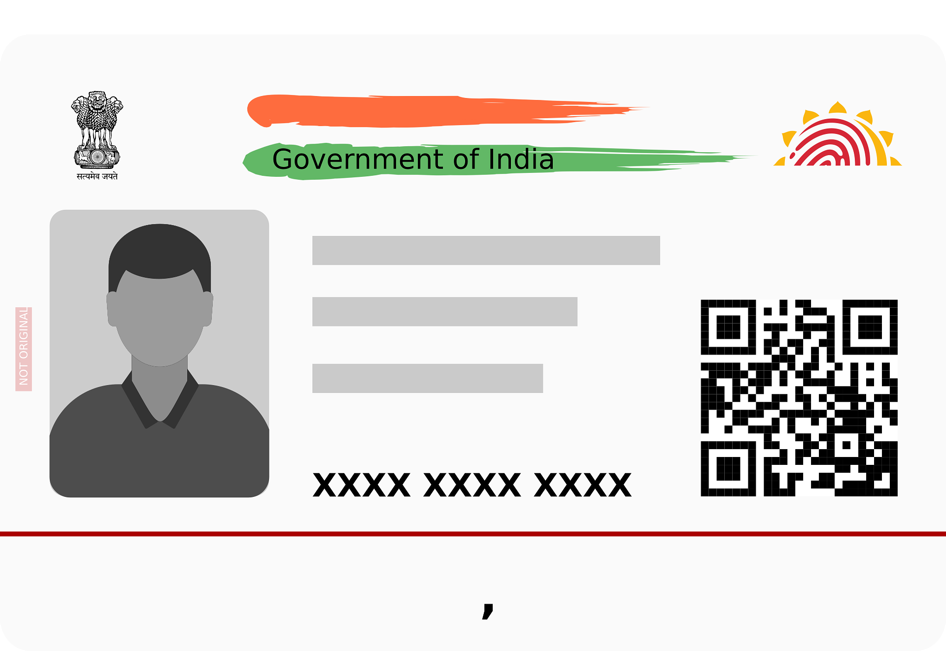 PVC Aadhaar Card